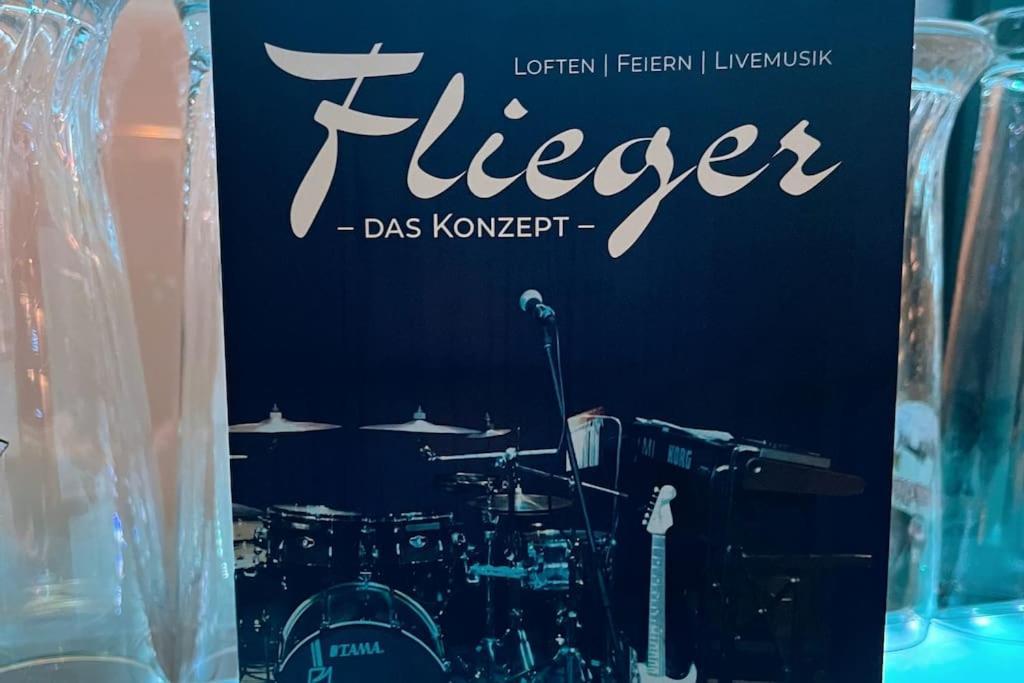 Kleine Wohnung Im - Konzept Flieger - 2 Stockwerke Tettnang Exteriör bild